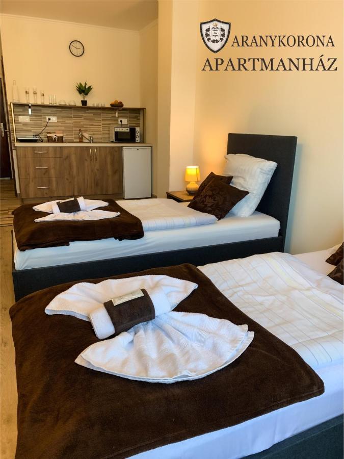 Aranykorona Apartmanhaz 米什科尔茨 外观 照片